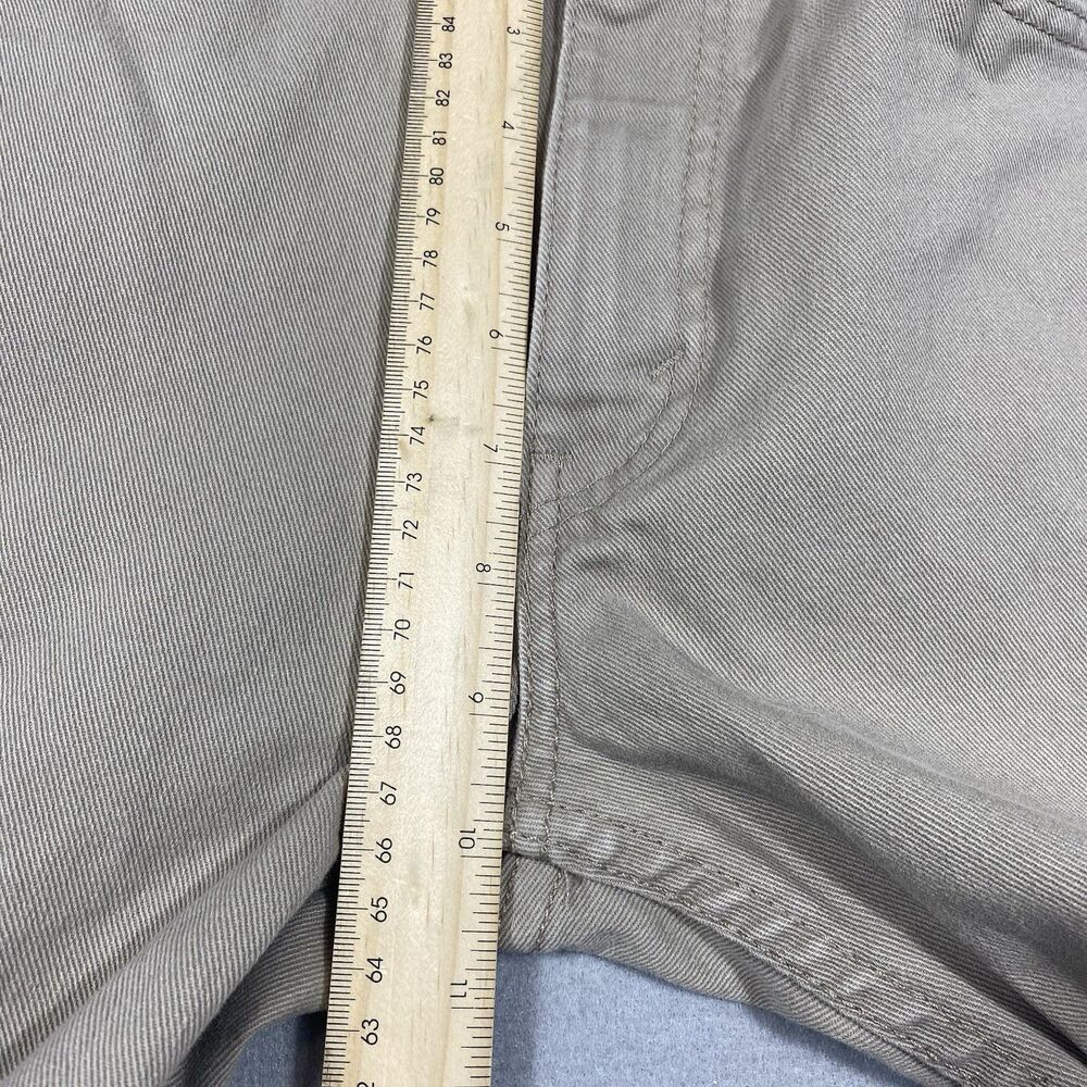 Levis 513 Jeans Mens 30x32 Slim Fit Straight Beige Khaki Denim Pants 06890-110 - Picture 12 of 13